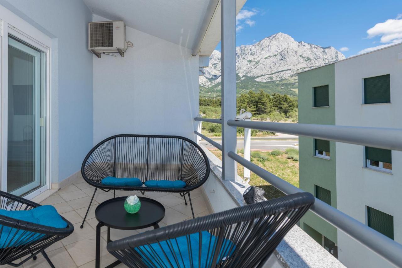 Deluxe 3 Bedroom Apartment With Sea View Baska Voda Luaran gambar
